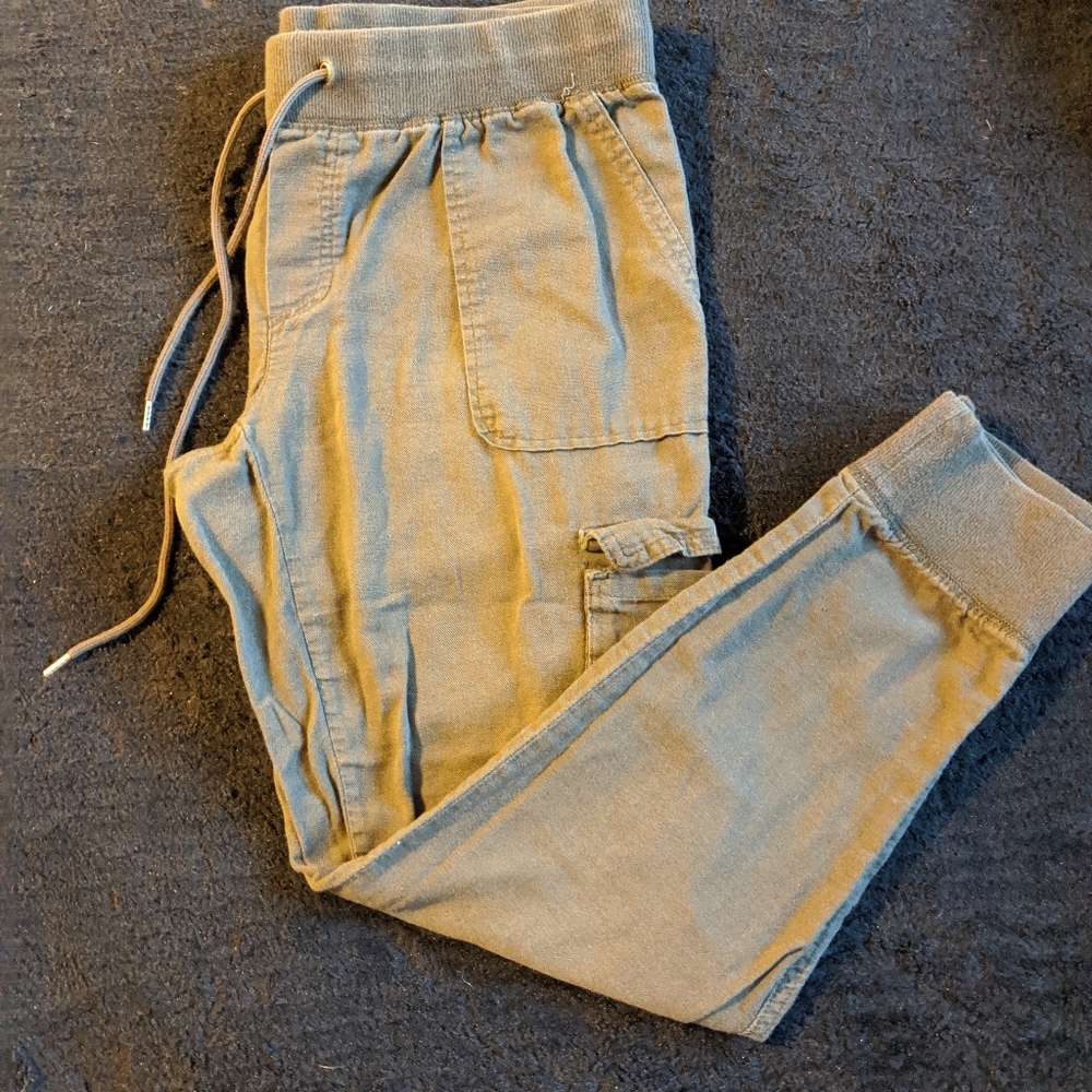 Army green pants
